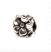 Charm Trollbeads in Plata ROSE - ROSE